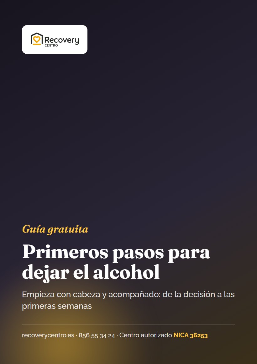 Primeros pasos para dejar el alcohol